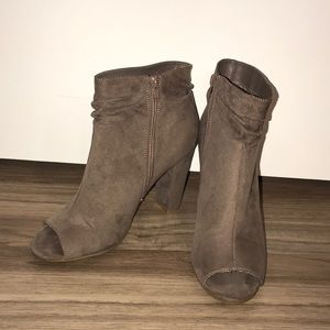 Bamboo • Suede Booties